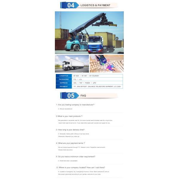 14589143 Cylinder Type Volvo Seal Kit Anti Abrasion For EC480B