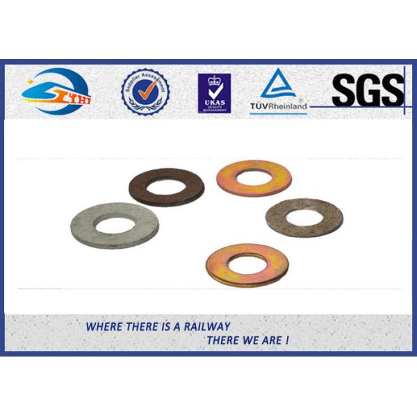 Zinc Plated Flat Spring Locking Washer for Railway Fastenings