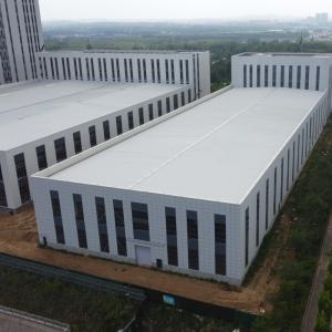 Prefab Steel Warehouse Buildings with Rock Wool Insulation