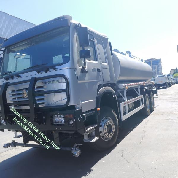 HOWO Water Tank Truck Sinotruck HOWO 6*4 Sprinkler Truck 20000 Liters Water Tank Truck for Sale