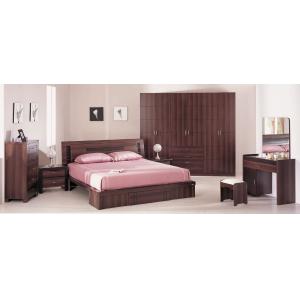 Cheap High Quality Home Furniture,Panel Bedroom Set,Wood Bed and Wardrobe,Nightstand,Dresser with Mirror,Amorie,Chest wholesale
