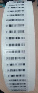 China 58kHz 45mm ± 0.2mm Length EAS Source Tagging / AM Hang Tags / Anti Theft Label on sale