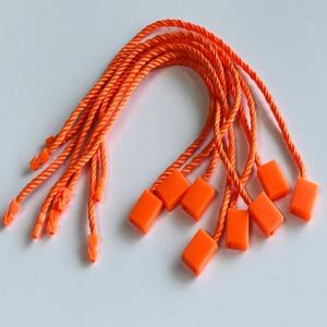 Cheap Fabrics Orange Plastic Tag Fastener Retail Store Clothing Accessory wholesale