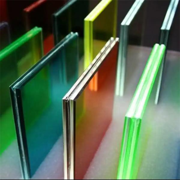 Hotel Balcony Railing Tempered Laminated Glass Frameless Balustrade Thickness 3mm-12mm