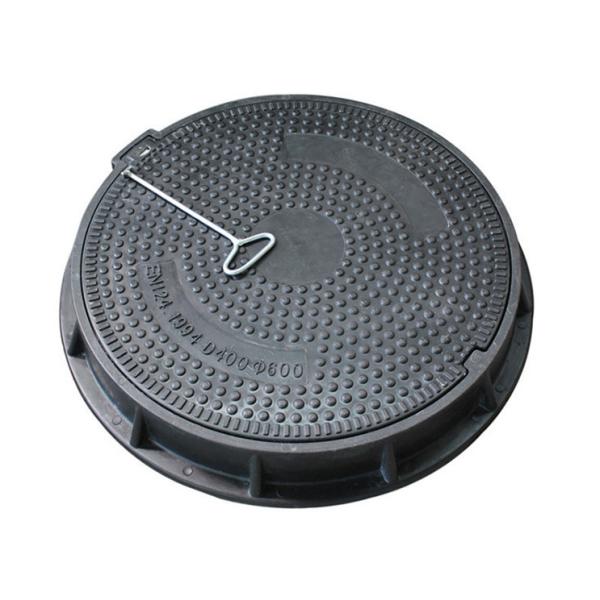 Anti Corrosion Ductile Iron Manhole Cover A15 B125 C250 D400 Class Lower Noise