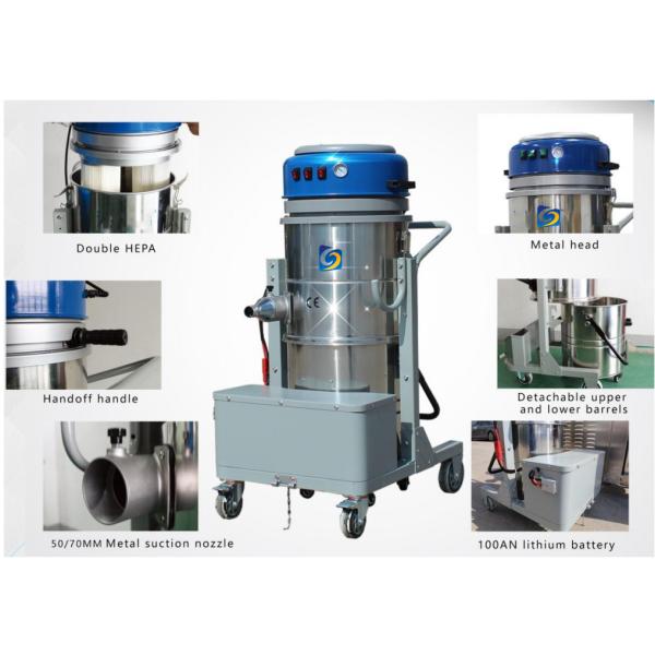 1650W 90L Battery Type Industrial Vacuum Cleaner