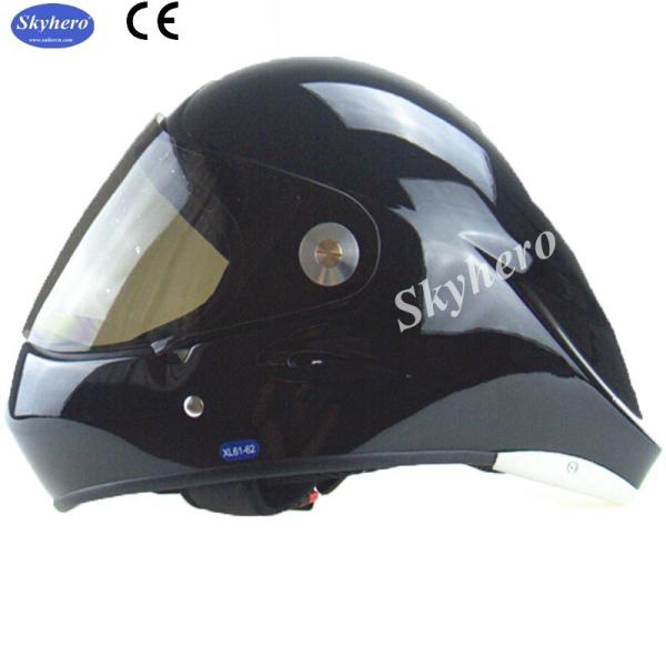Skate boarding helmet full face CE Full face paragliding helmet red colour Long board helmet