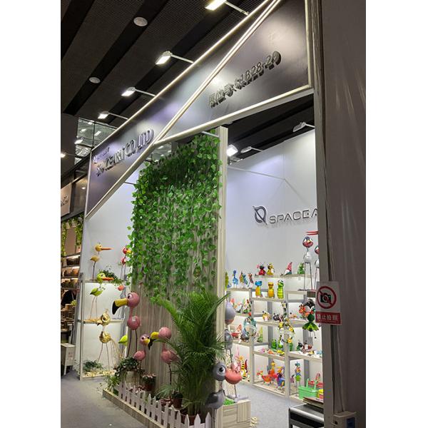 Small Solar Flower Garden Ornaments Multicolor IP44 Solar Powered Metal Flowers