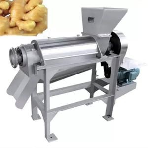 China Stainless Steel Raw Ginger Juice Extracting Machine Ginger Juice Processing Line on sale