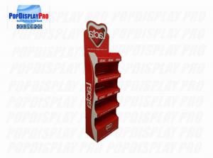 China Temporary Impact Chocolates Retail Shipper Display with 5 Shelves on sale