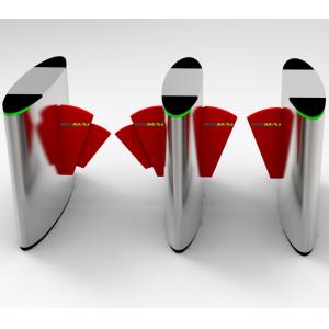 RFID Card Wheelchair Lane Brushless Motor Retractable Flap Barrier