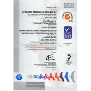 Matepacking Limited Certifications