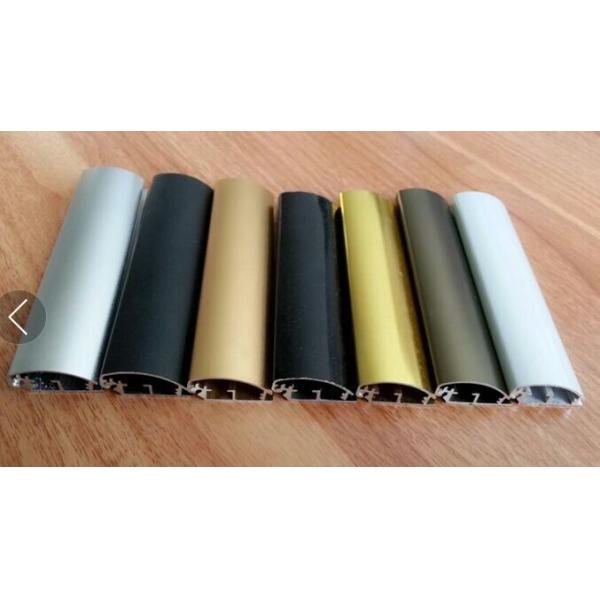 OEM 6060 Decorative Anodized Aluminum Profiles Sections Extrusions