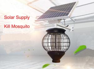 Cheap Solar Lantern Mosquito Killer Lamp Outdoor Courtyard Waterproof Orchard Insect Killer Farm Fly Killer With Pole wholesale