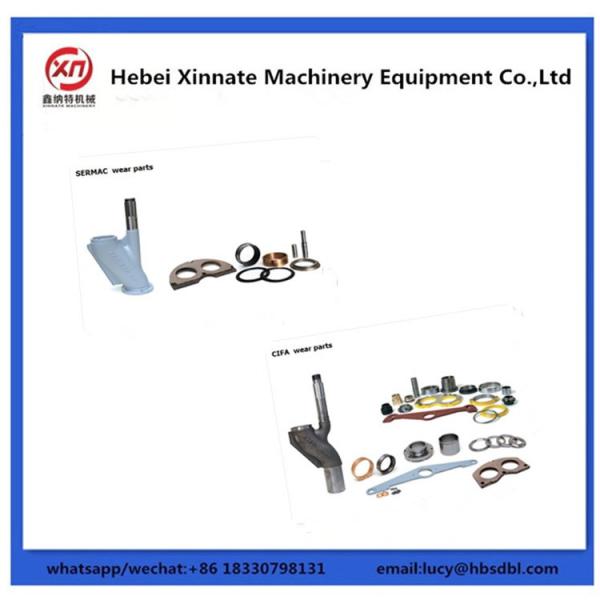 DN230 Putzmeister Concrete Pump Wear Plate Wear Ring DN180-DN260