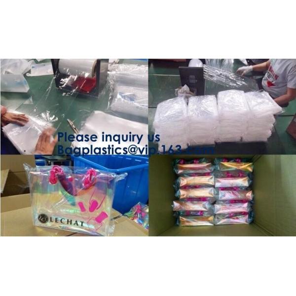 Fashion Neoprene Shopping Beach Tote Bag, Custom Waterproof Outdoor Beach Bean Bag, Promotional Clear Beach Bag