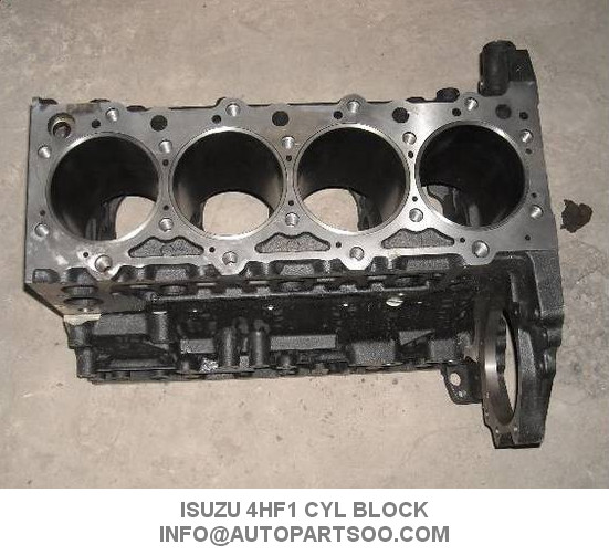 Casting Iron Engine Cylinder Block ISUZU 4HF1 / 4HG1 Engine Parts