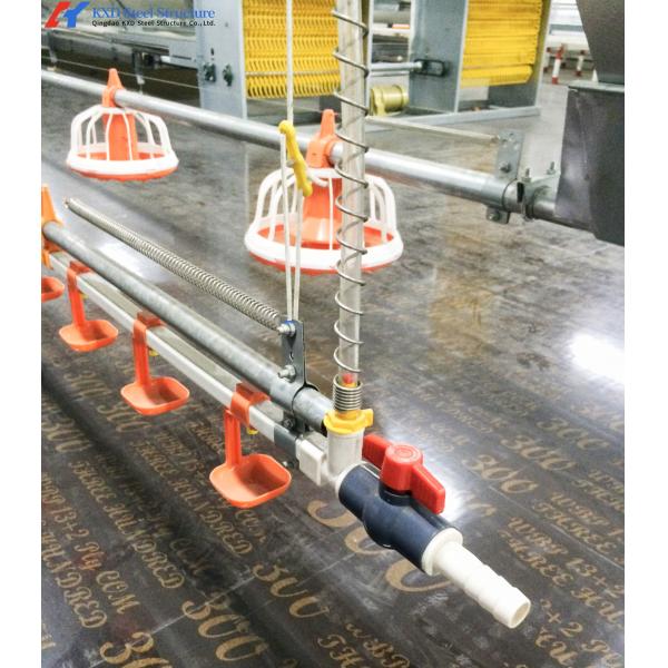 3 Tiers-10 Tiers Broiler Chicken Cage Automatic Broiler Battery Cage System