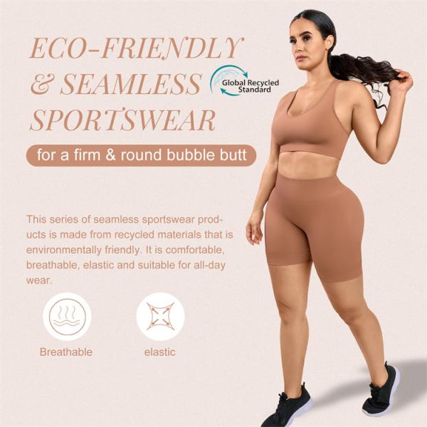 Hexin High Waist Yoga Set Clothing for Women 2 Pieces Eco Friendly Fitness Outfit