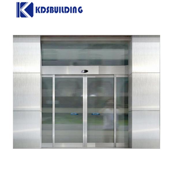 Stainless Steel Automatic Sliding Doors Glass Inductive Slider Sensor Door
