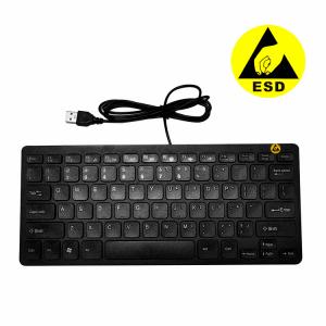 China Lab Cleanroom Use Small ESD Keyboard Antistatic Wired Mini Keyboard on sale