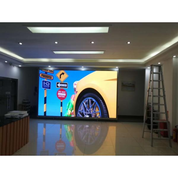 P3 Indoor Fixed LED Display 1300nits For Shopping Mall Front Install