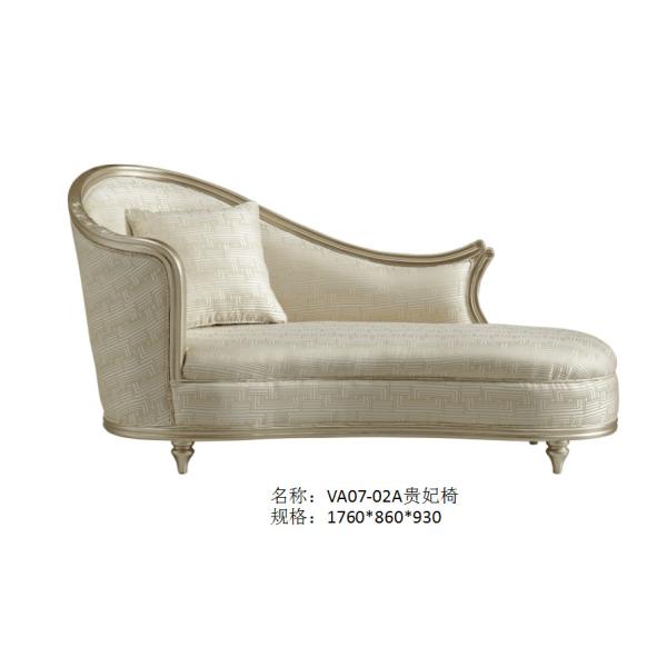 Luxury leather Sofa bench sofa for Villa house Bedroom furniture and living furniture