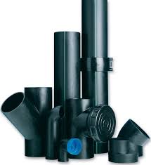 PN6 PE100 50-200mm HDPE Draining Fittings Siphon Tee with Inspection Mouth