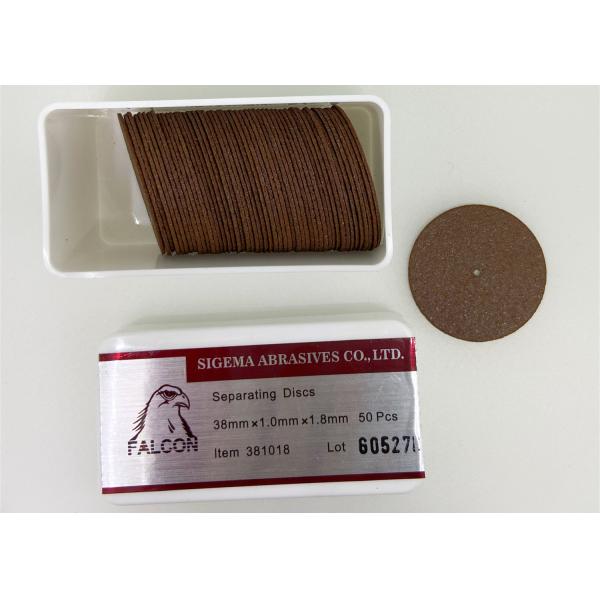 Aluminum Oxide Metal Grinding Wheel Brown 38mm Diameter 1.0mm Thickness