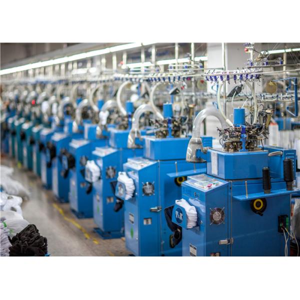 Anti - Bacterial Cashmere Cotton Dress Socks With Different Color Stripes