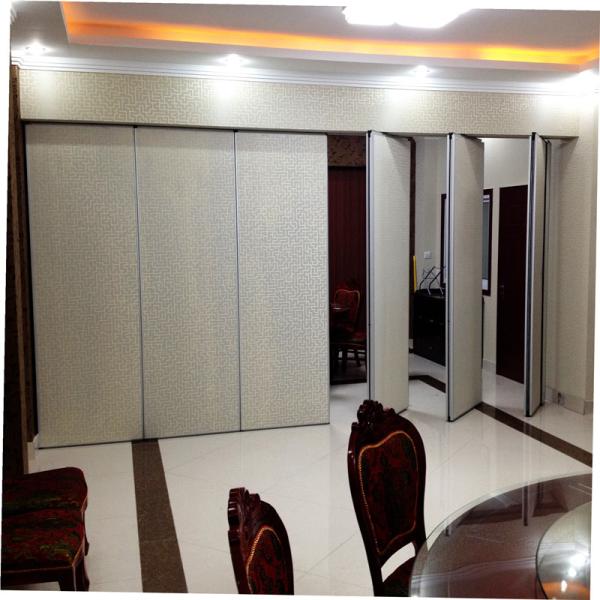 Soundproof Interior Sliding Doors Folding Partition Walls Max Height 4000 MM