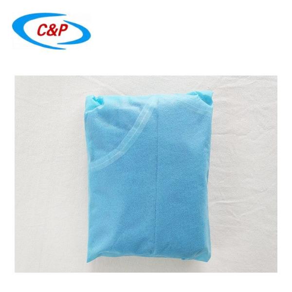 Medical Cloth Disposable Surgical Gown With Hand Towels For Operation Room