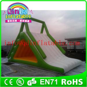 Cheap Giant QinDa inflatable water slide for sea lake pool inflatable water pool slide wholesale