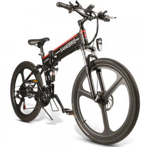 Cheap 26 Inch 21 Speed Mountain Electric Bike 10 Ah Lithium Battery wholesale