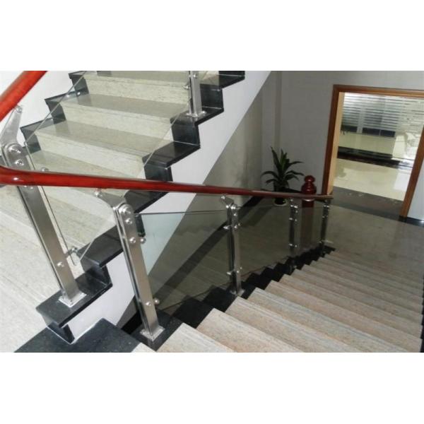 stainless steel glass handrail glass balustrade balusters/post/column/pillar