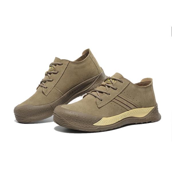 Shengjie Basic Man'S Work Shoes Suede Leather Rubber Outsole Comfort Safety Shoes