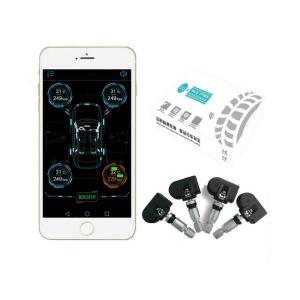Cheap Smart Car TPMS Bluetooth Tyre Tire Pressure Monitoring System APP Display 4 External Sensors Support IOS/Android wholesale