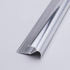 Cheap 6mm Aluminium Brushed Chrome Tile Trim Electrophoresis wholesale