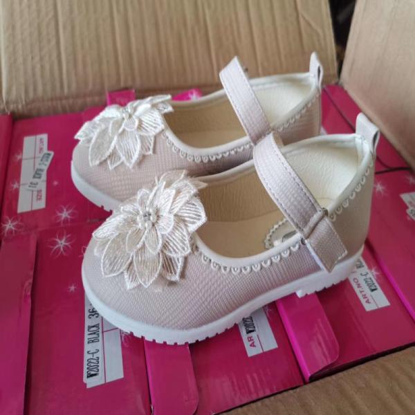 Tricolor Thick Soled girls toddler Cloth Mary Jane Shoes Ventilation