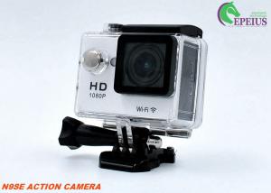 Cheap Adventure Hd Action Camera , N9 4K Screen Motorcycle Helmet Camera 155° 6G Fish Lens wholesale