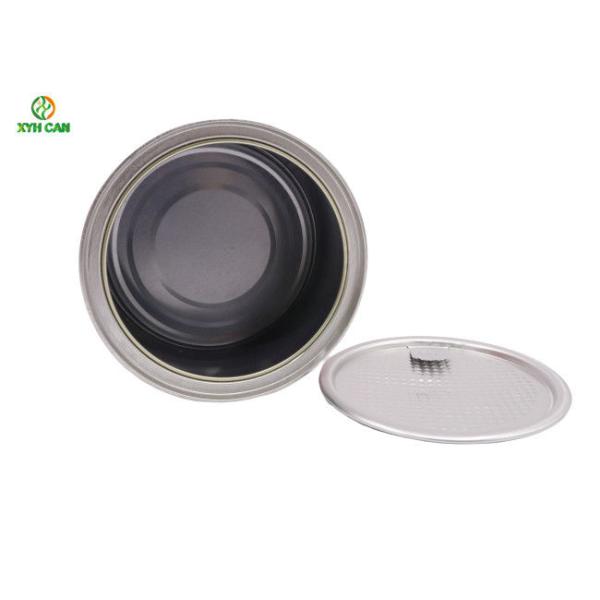 Round Tin Cans for food packing CMYK 4C Printing Food Tin Boxes 0.19mm Tinplate