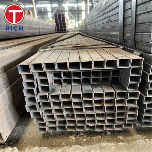 S235JR Galvanized Square Steel Pipe Cold Formed Welded Steel Tube For Structural