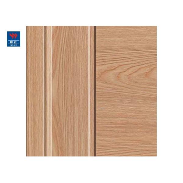 Waterproof Eco-Friendly Wood Plastic Panel Modern Bathroom Design Interior WPC Doors