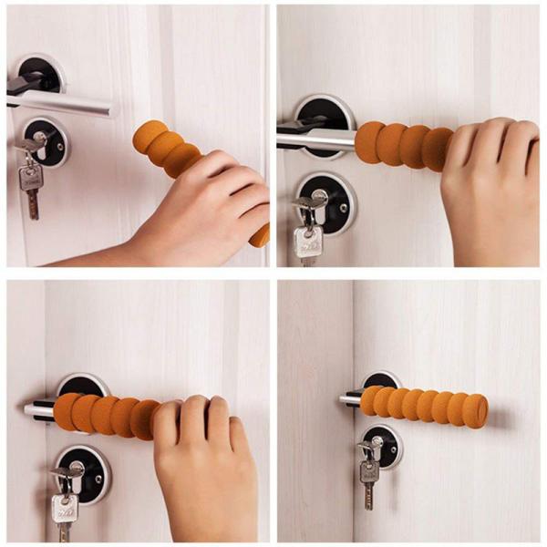 Toddler Door Handle Covers , Child Safety Lever Door Handle Covers