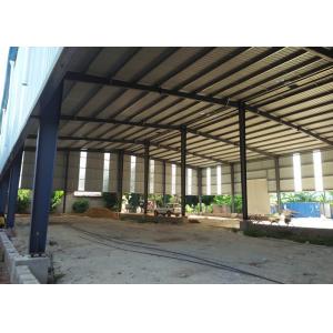 Prefabricated light Steel Frame Warehouse Construction Large Span Portal