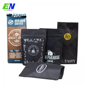 Cheap PET VMPET PE Coffee Pouch Stand Up Zipper Pouch Bags Coffee Bag Custom Size Recyclable coffee bags Stand Pouch wholesale