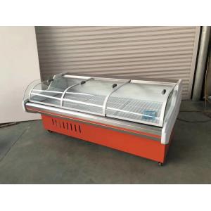 Fresh Meat Chest Freezer Sliding Glass Doors Top Opening