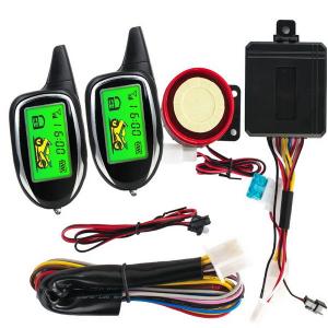 Cheap Motorcycle Two Way Remote Engine Starter Security Alarm System W/ 2 LCD Remote wholesale