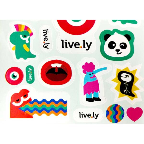 Essential Oil Scent Stickers Multiple Fragrances Mask Cute Cartoon Sticker