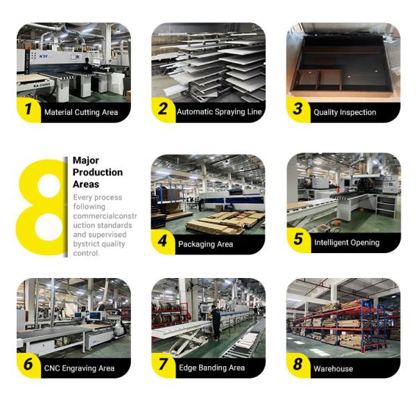 Luxury Modern Designs Home Kitchen Furniture Solid Wood Island Stainless Steel Countertop Plywood Sink Backsplash for Apartments